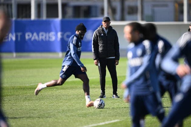 Fußball, Frankreich, FC Paris, Training