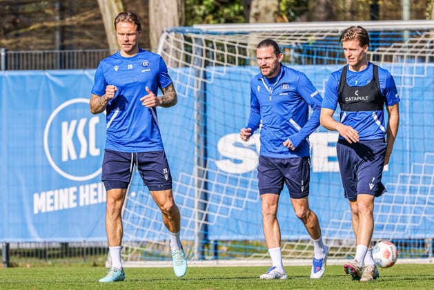 Fußball, 2. BL, Karlsruher SC, Training