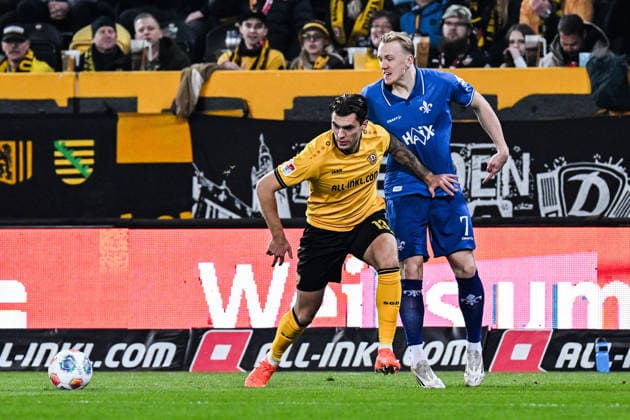 Fußball, 2. BL, SG Dynamo Dresden - SV Darmstadt 98