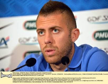 Fussball, EURO 2012, Pressekonferenz Frankreich