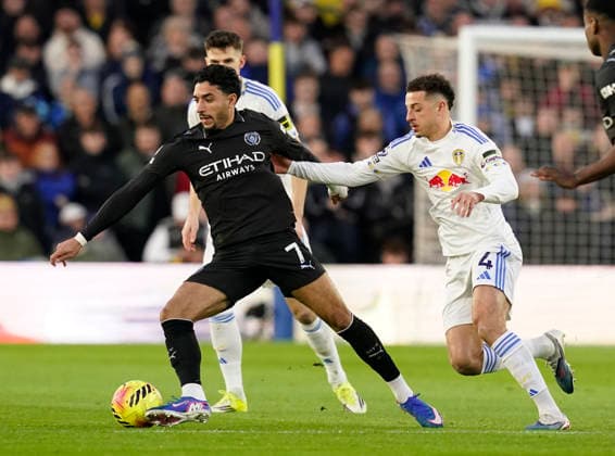 Fußball, England, Leeds United - Manchester City