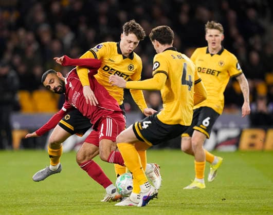 Fußball, England, Wolverhampton Wanderers - FC Liverpool