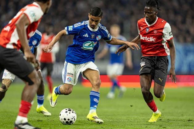 Fußball, Coupe de France, Racing Straßburg - Stade Reims