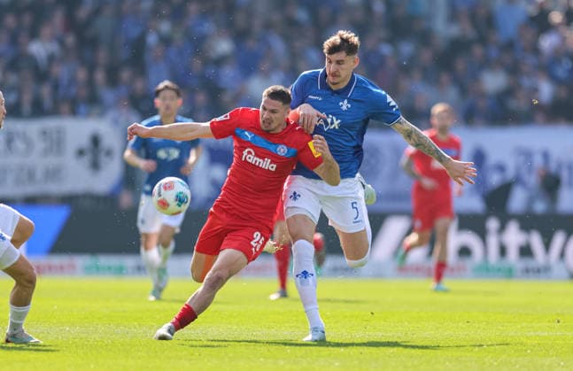 Fußball, 2. BL, SV Darmstadt 98 - Holstein Kiel