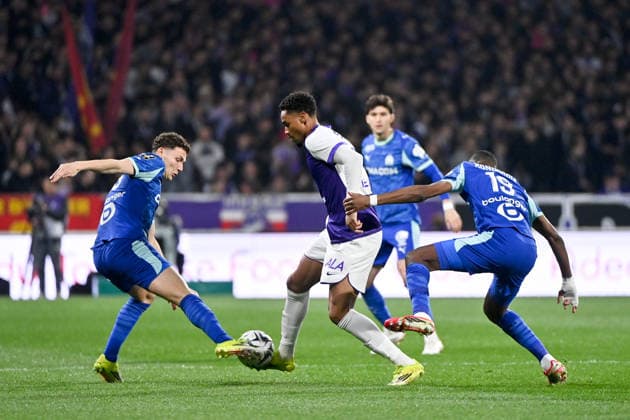 Fußball, Frankreich, FC Toulouse - Olympique Marseille