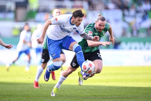 Fußball, 2. BL, Preußen Münster - Hertha BSC