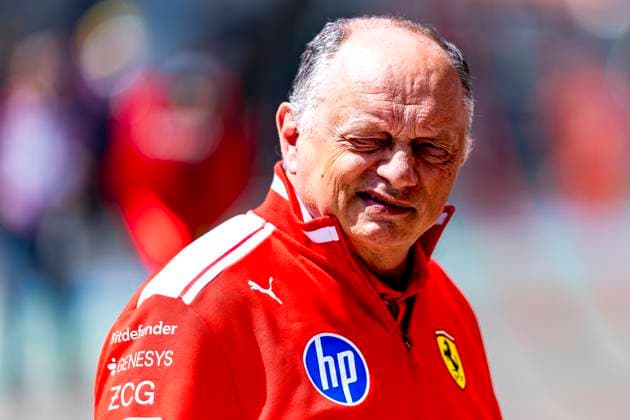 Formel 1, Ferrari-Teamchef Frederic Vasseur ins Krankenhaus eingeliefert, Archivbilder