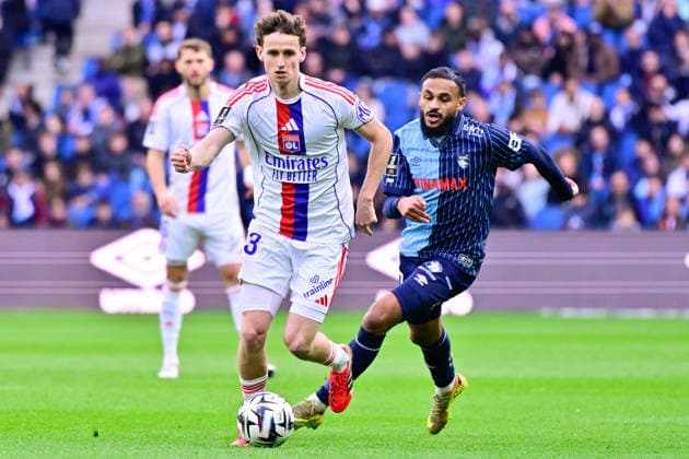 Fußball, Frankreich, AC Le Havre - Olympique Lyon