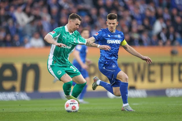 Fußball, 2. BL, Karlsruher SC - SpVgg Greuther Fürth