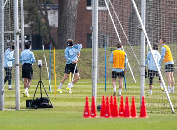 Fußball, 2. BL, Hertha BSC, Training