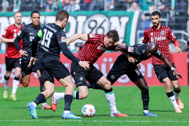 Fußball, 2. BL, Hannover 96 - SV Elversberg