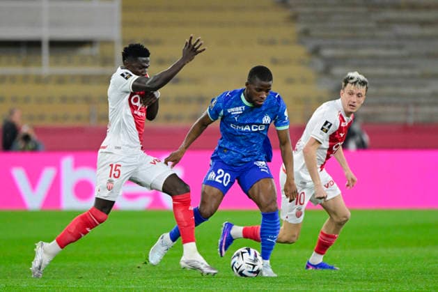 Fußball, Frankreich, AS Monaco - Olympique Marseille