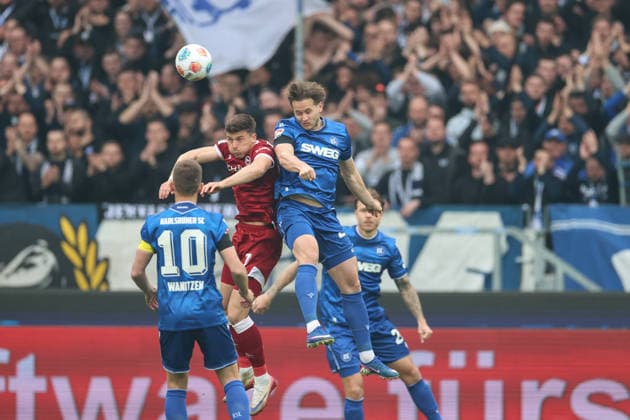 Fußball, 2. BL, Karlsruher SC - Arminia Bielefeld
