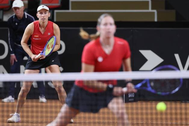 Tennis, Billie Jean King Cup, Quali, Belgien - USA
