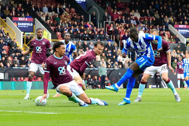 Fußball, England, FC Burnley - Brighton and Hove Albion
