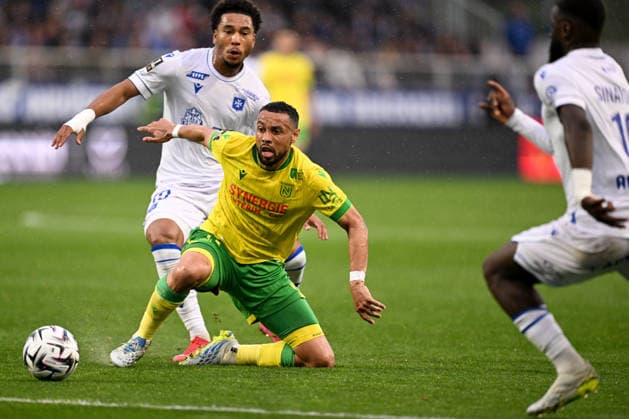Fußball, Frankreich, AJ Auxerre - FC Nantes