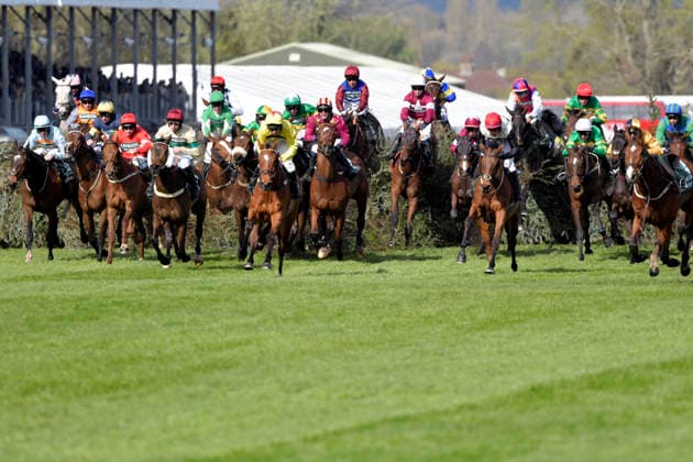 Pferdesport, Galopp, Randox Grand National Festival in Aintree