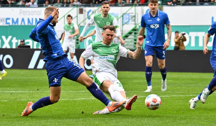 Fußball, 2. BL, SpVgg Greuther Fürth - SV Darmstadt 98