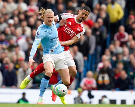 Fußball, England, Manchester City - FC Arsenal