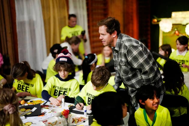 Formel 1, Sebastian Vettel besucht The Perfect World Foundation Award in Götborg