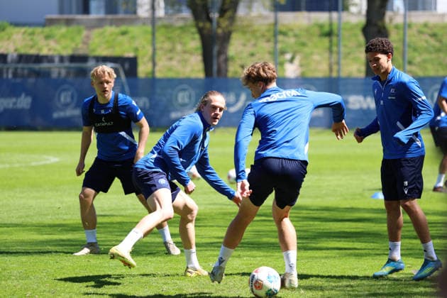 Fußball, 2. BL, Karlsruher SC, Training
