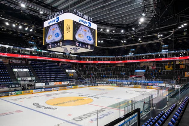Eishockey, WM in der Schweiz, Sportstätten, BCF-Arena in Fribourg