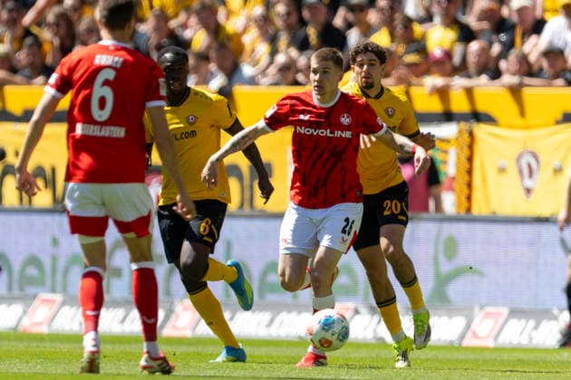 Fußball, 2. BL, Dynamo Dresden - 1. FC Kaiserslautern