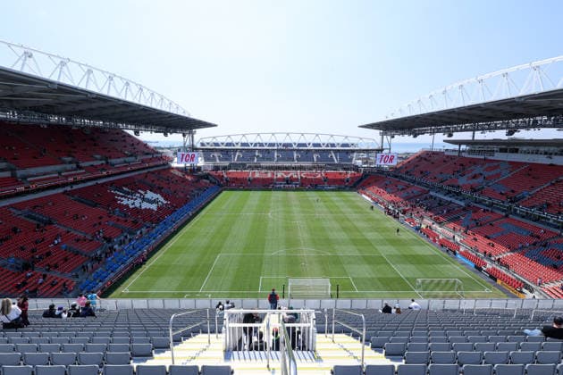 Fußball, FIFA WM 2026, Sportstätten, BMO Field in Toronto, Kanada