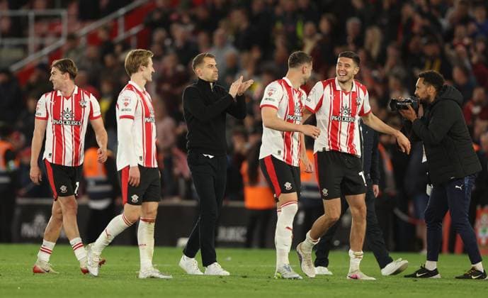 Fußball, England, FC Southampton von Aufstiegsplayoffs ausgeschlossen, Archivbilder