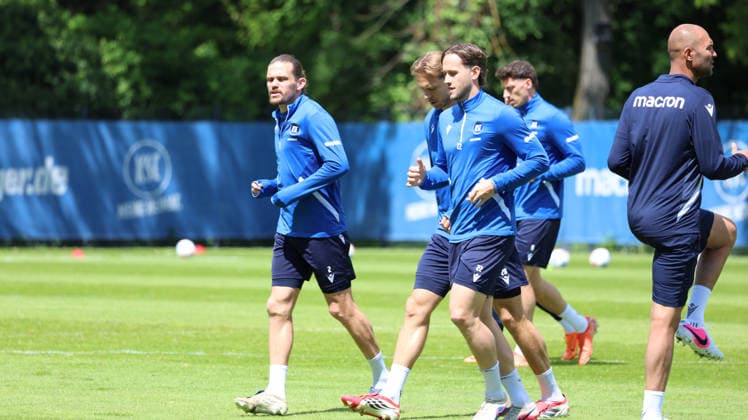 Fußball, 2. BL, Karlsruher SC, Training