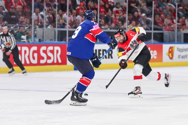 Eishockey, WM, Großbritannien - Österreich