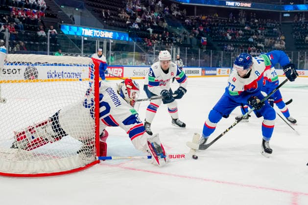 Eishockey, WM, Slowakei - Norwegen
