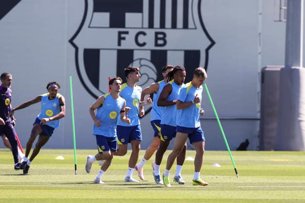 Fußball, Spanien, FC Barcelona, Training
