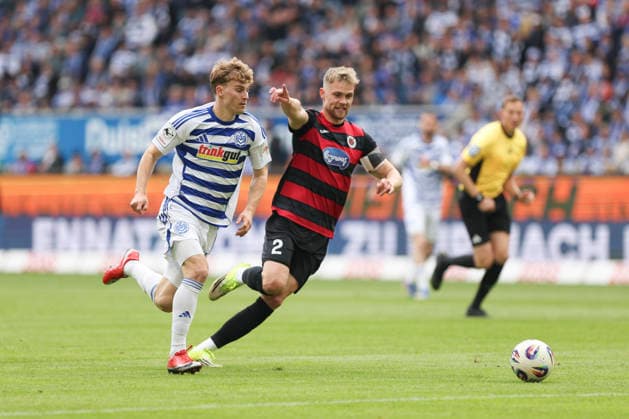 Fußball, 3. Liga, MSV Duisburg - Viktoria Köln