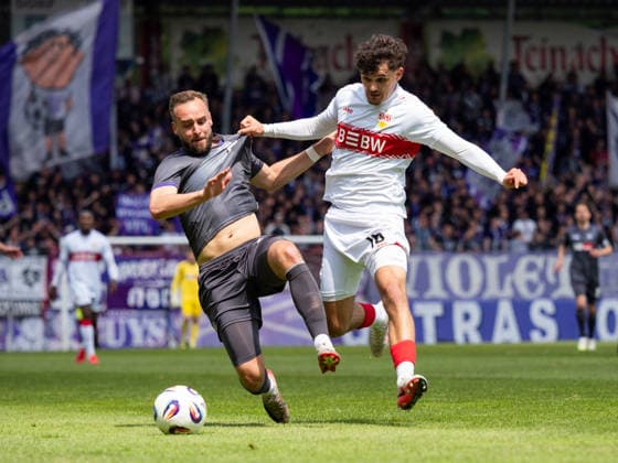 Fußball, 3. Liga, VfB Stuttgart II - VfL Osnabrück