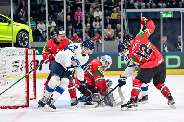 Eishockey, WM, Ungarn - Finnland