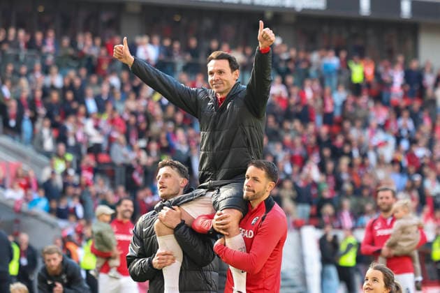 Fußball, 1. BL, SC Freiburg verabschiedet Nicolas Höfler