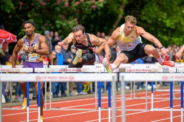 Leichtathletik, Lotto-Deichmeeting in Neuwied