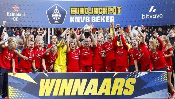 Fußball, Frauen, Niederlande, KNVB Pokal, Finale, Twente Enschede - PSV Eindhoven