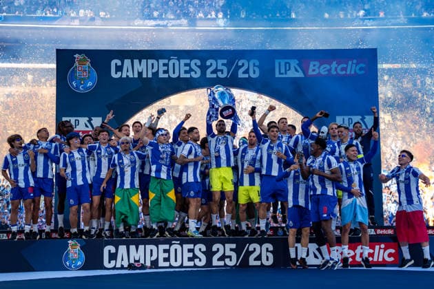 Fußball, Portugal, FC Porto feiert die Meisterschaft