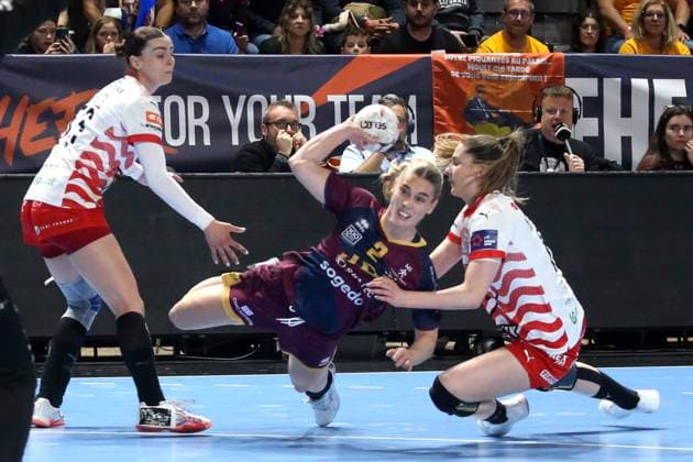 Handball, Frauen, EHF European League, Halbfinale, JDA Dijon - Esztergomi Vitezek