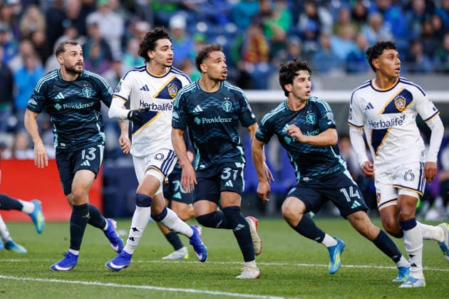 Fußball, MLS, Seattle Sounders - Los Angeles Galaxy