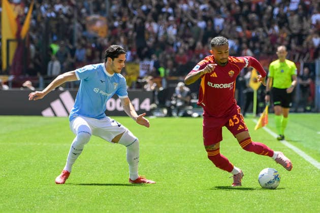 Fußball, Italien, AS Rom - Lazio Rom