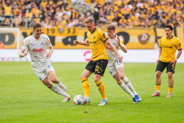 Fußball, 2. BL, Dynamo Dresden - Holstein Kiel