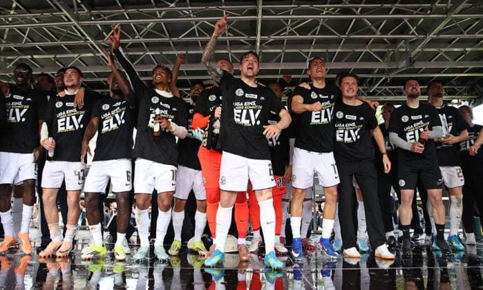 Fußball, 2. BL, SV Elversberg feiert den Aufstieg
