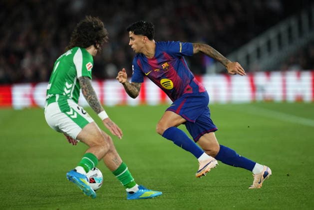 Fußball, Spanien, FC Barcelona - Betis Sevilla