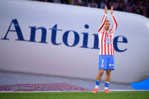 Fußball, Spanien, Atletico Madrid verabschiedet Antoine Griezmann