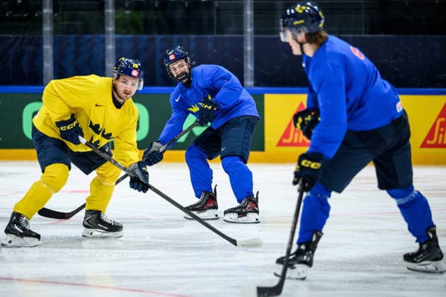 Eishockey, WM, Nationalteam Schweden, Training