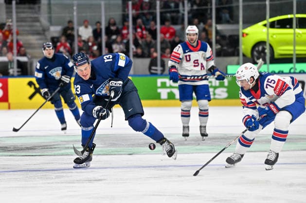 Eishockey, WM, Finnland - USA
