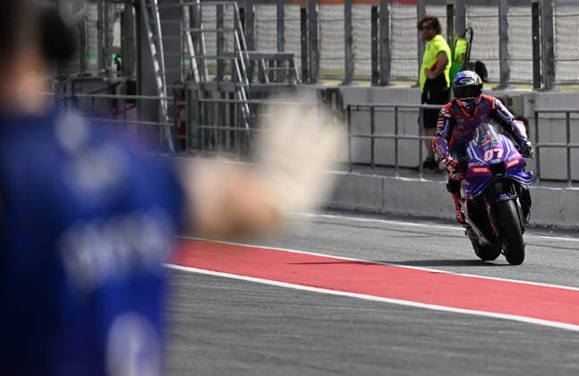 Motorsport, MotoGP, Testfahrten in Barcelona